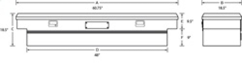 Lund Universal Alum Flush Mount Box - Brite-thumbmail-5