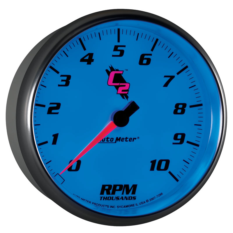 Autometer C2 5 inch 10000 RPM In-Dash Tachometer-thumbmail-4