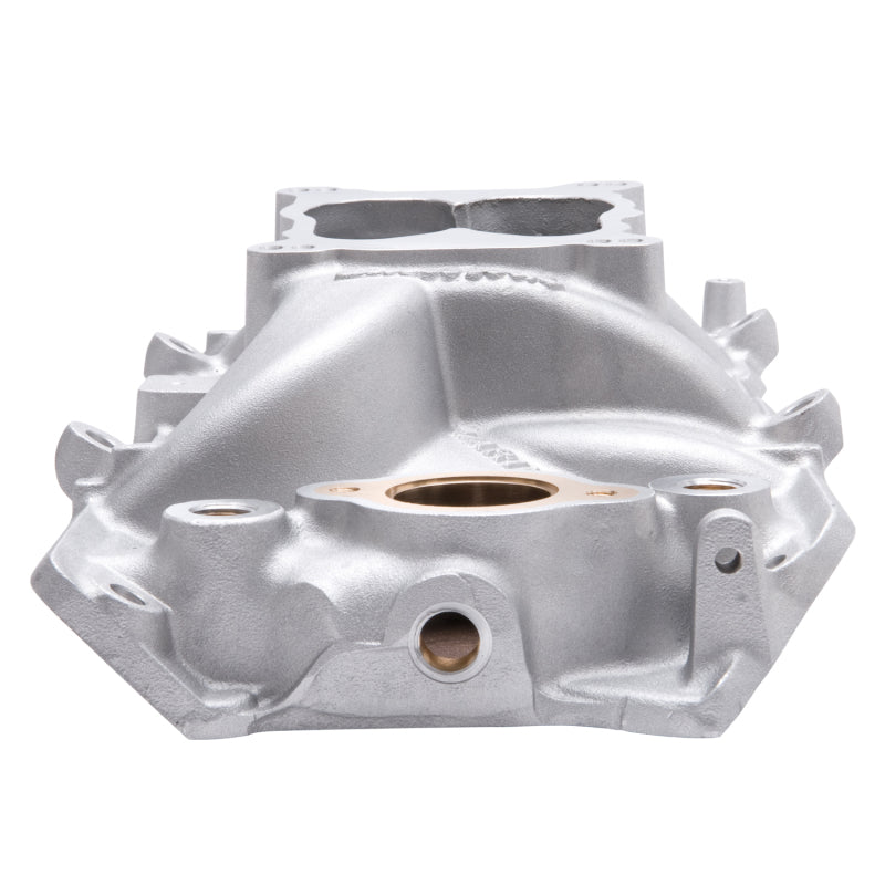Edelbrock Manifold Marine RPM Chevy Big Block Oval Port w/ Brass-thumbmail-10