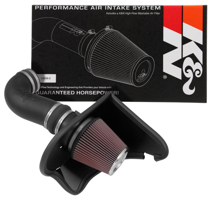 K&N 2016 Chevy Camaro SS V8-6.2L Aircharger Performance Intake-thumbmail-17
