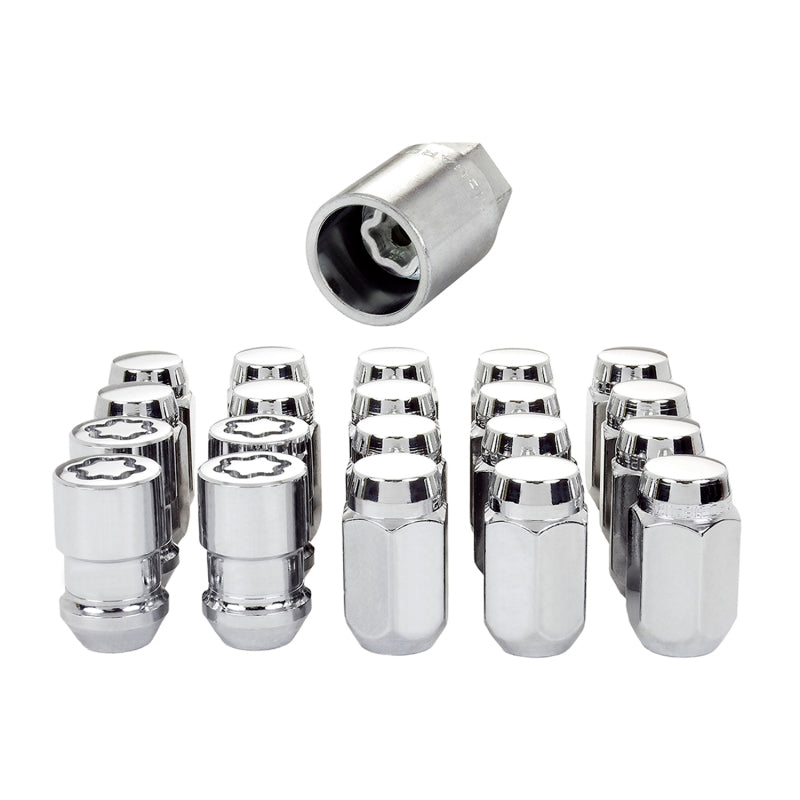 McGard 5 Lug Hex Install Kit (Clamshell) w/Locks (Cone Seat Nut) M12X1.5 / 13/16 Hex - Chrome-thumbmail-6
