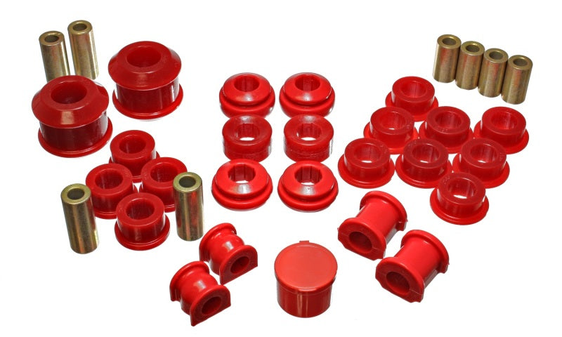 Energy Suspension 02-04 Acura RSX (includes Type S) Red Hyper-Flex Master Bushing Set-thumbmail-3