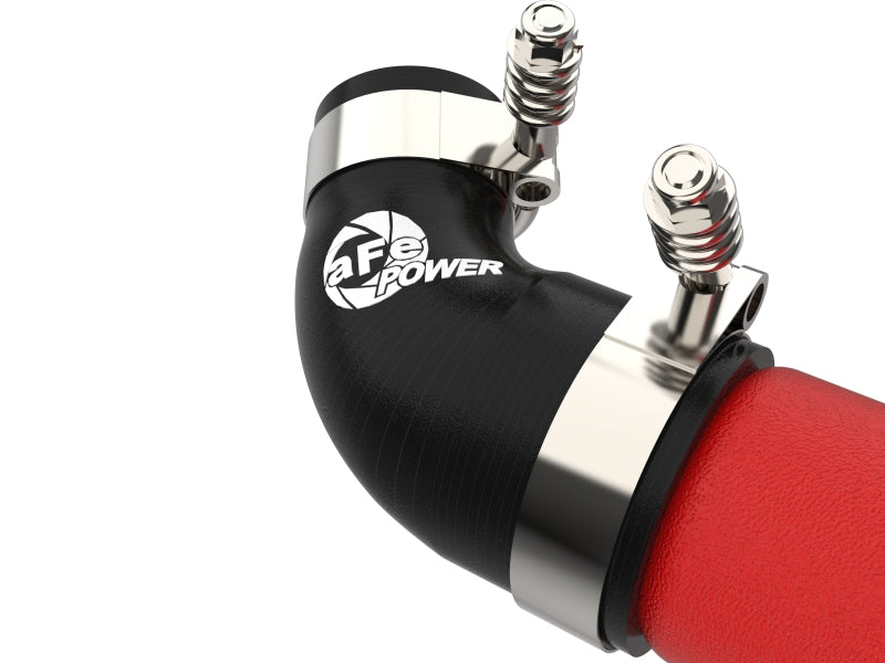 AFE 2018-2020 Kia Stinger 19-22 G70 BladeRunner 3in Aluminum Hot Charge Pipe Red-thumbmail-6