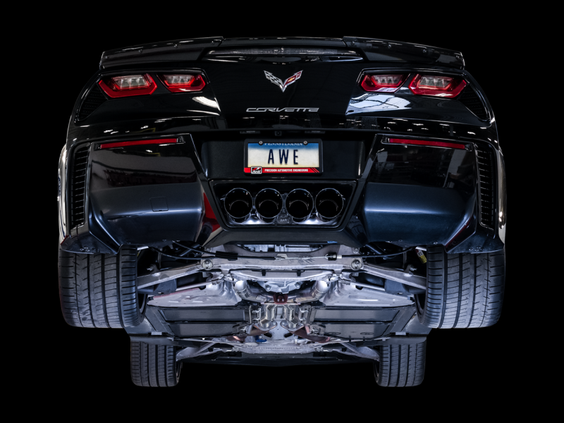 AWE Tuning 14-19 Chevy Corvette C7 Z06/ZR1 Touring Edition Axle-Back Exhaust w/Black Tips-thumbmail-10