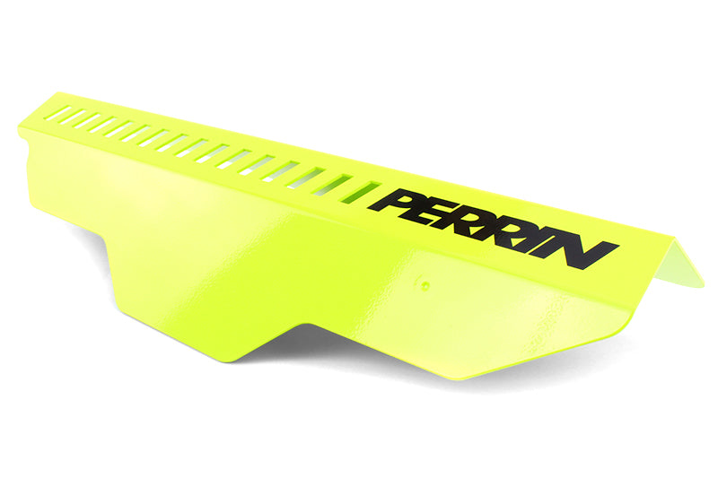 Perrin Subaru Neon Yellow Pulley Cover-thumbmail-2