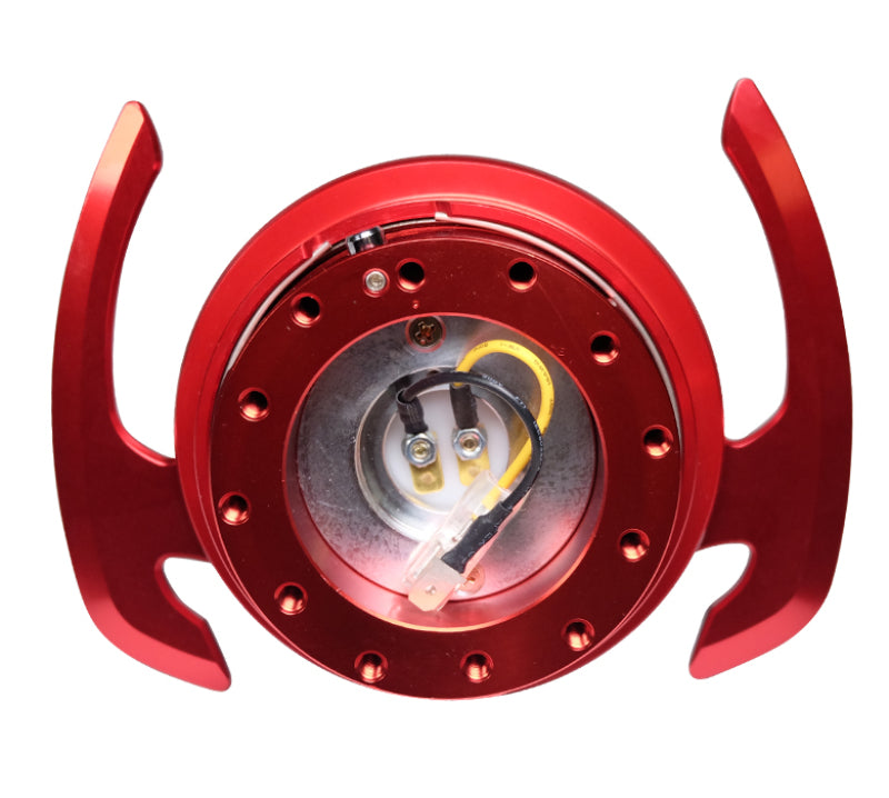 NRG Quick Release Kit Gen 4.0 - Red Body / Red Ring w/ Handles-thumbmail-2