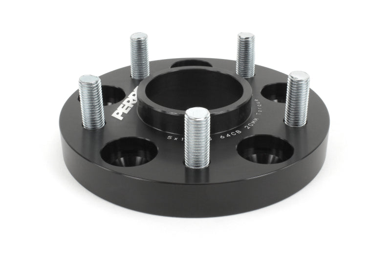 Perrin 17-18 Honda Civic Si 64.1mm Hub 5x114.3 20mm Wheel Spacers (One Pair)-thumbmail-6