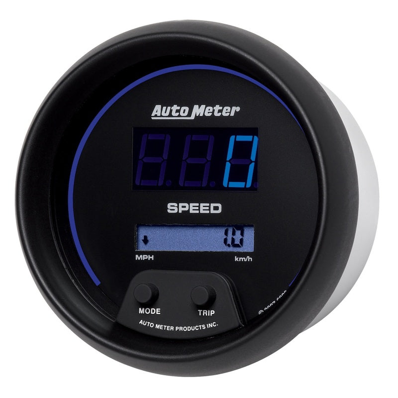 Autometer Cobalt Digital 85.7mm Black Electric Programable Speedometer-thumbmail-3