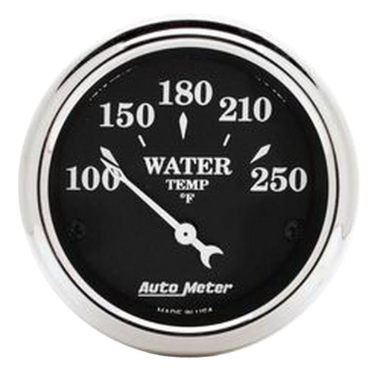 Autometer 2 1/16in 250 Degree F Old Tyme Electric Water Temp Gauge