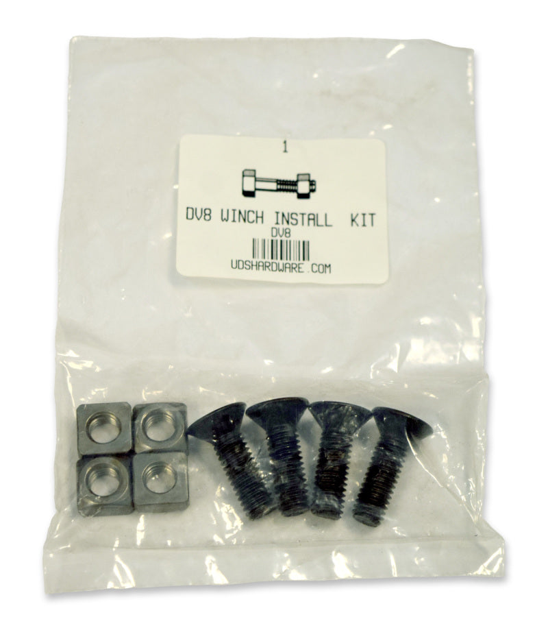 DV8 Offroad Winch Mounting Kit for DV8 12K Winches Used w/ Winch Plates-thumbmail-1