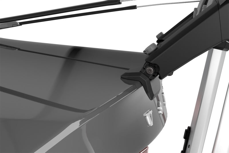 Thule OutWay Platform-Style Trunk Mount Bike Rack w/Raised Platform (Up to 2 Bikes) - Silver/Black-thumbmail-9
