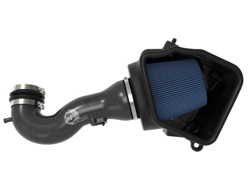 aFe 19-20 GM Trucks 5.3L/6.2L Track Series Carbon Fiber Cold Air Intake System With Pro 5R Filters-thumbmail-14