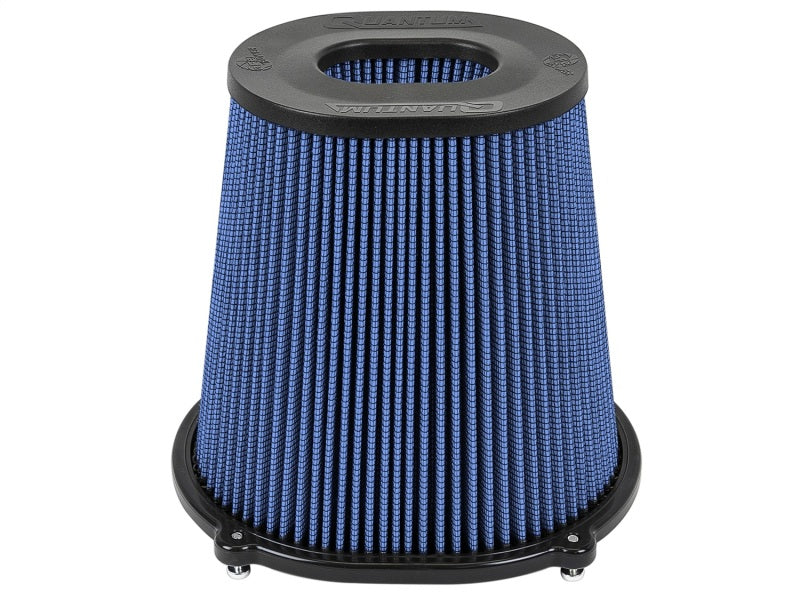 aFe Quantum Pro-5 R Air Filter Inverted Top - 5in Flange x 9in Height - Oiled P5R-thumbmail-5