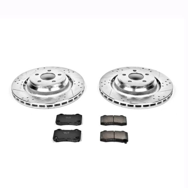 Power Stop 05-10 Chrysler 300 Rear Z23 Evolution Sport Brake Kit-thumbmail-1