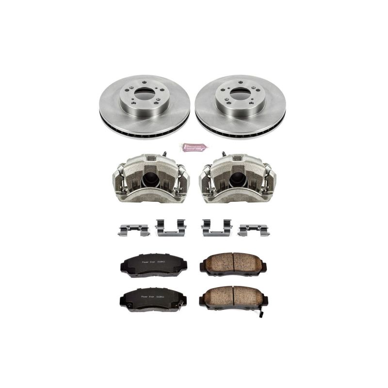Power Stop 03-07 Honda Accord Front Autospecialty Brake Kit w/Calipers-thumbmail-1