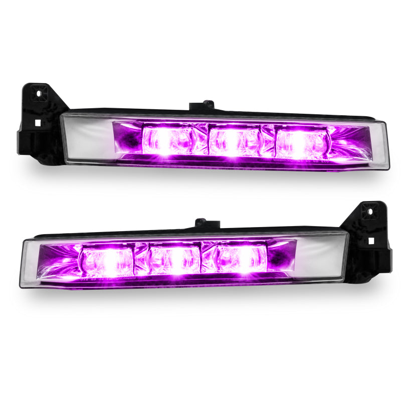 Oracle 15-21 Dodge Charger RGB+W Linear Fog Light Upgrade Kit - ColorSHIFT+W-thumbmail-10