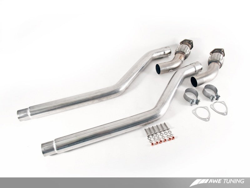 AWE Tuning B8 / B8.5 S5 Cabrio Touring Edition Exhaust - Non-Resonated - Diamond Black Tips-thumbmail-2