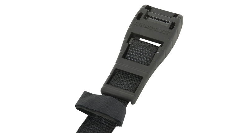 Rhino-Rack Rapid Tie Down Straps w/Buckle Protector - 3.5m/11.5ft - Pair - Black-thumbmail-3