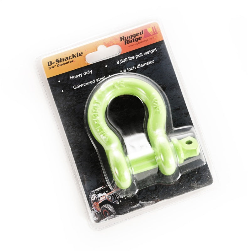 Rugged Ridge Green 9500lb 3/4in D-Shackle-thumbmail-4