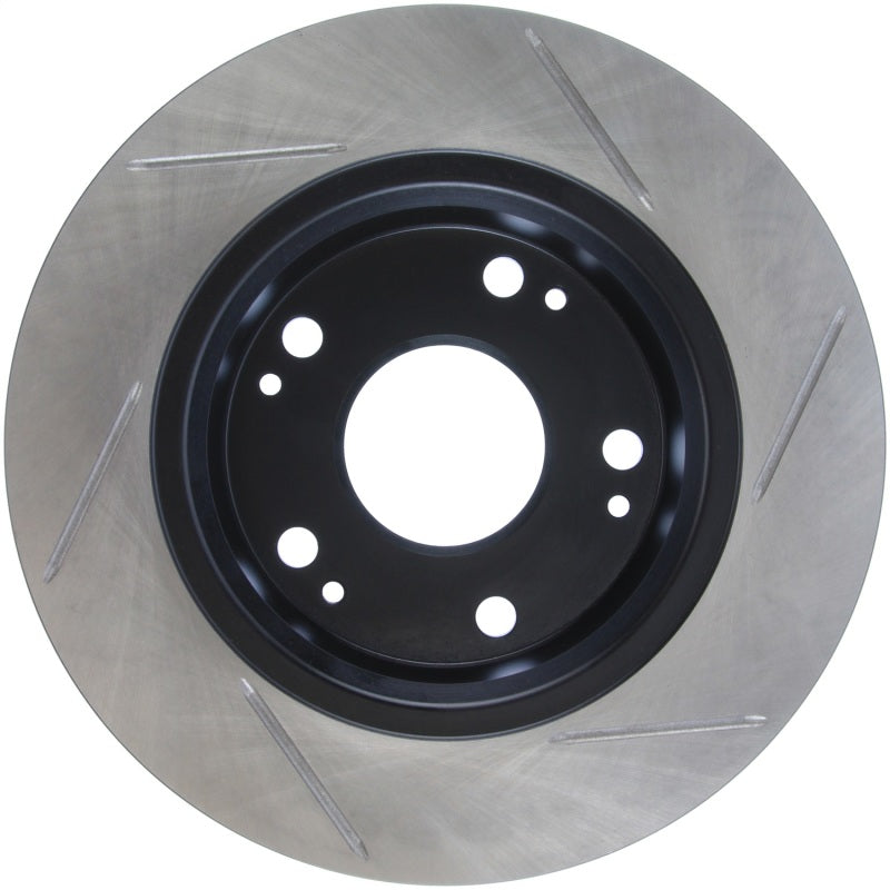 StopTech Power Slot 04-08 Acura TSX / 03-07 Honda Accord V6 Coupe Slotted Rear Right Rotor-thumbmail-4