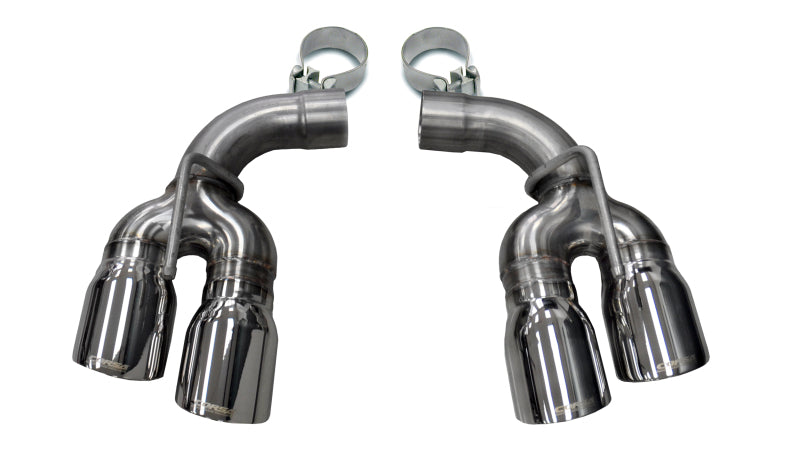 Corsa 16-17 Chevy Camaro SS 2.75in Inlet / 4in Outlet Polished Tip Kit (For Corsa Exhaust Only)-thumbmail-3