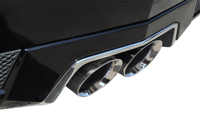 Corsa 11-13 Cadillac CTS Coupe V 6.2L V8 Polished Sport Axle-Back Exhaust-thumbmail-3