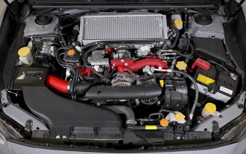 AEM Induction 2019 Subaru WRX STI 2.5L Cold Air Intake - Wrinkle Red-thumbmail-2
