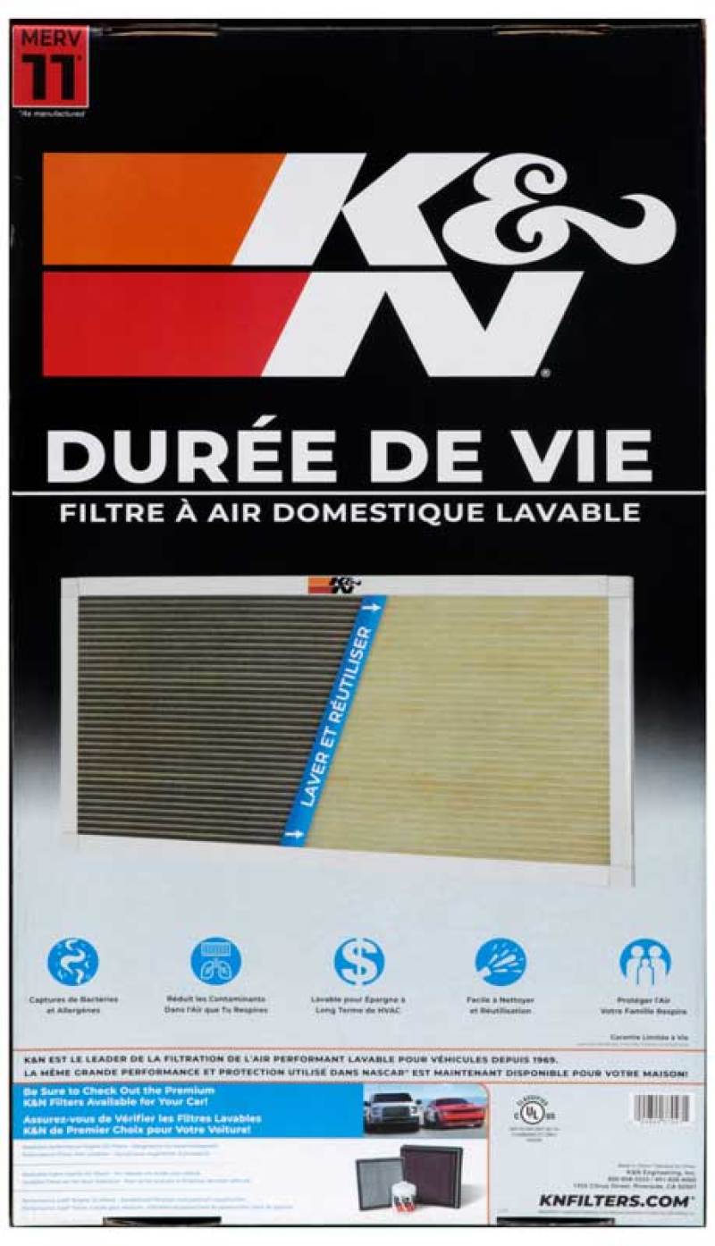K&N HVAC Filter - 14 x 25 x 1-thumbmail-5
