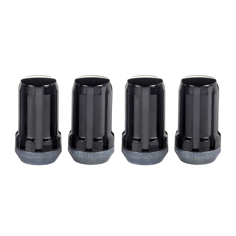 McGard SplineDrive Lug Nut (Cone Seat) M14X1.5 / 1.648in. Length (4-Pack) - Black (Req. Tool)-thumbmail-6