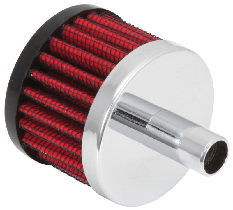 K&N Steel Base Crankcase Vent Filter .5in Vent OD x 2in OD x 1.5in Height-thumbmail-8