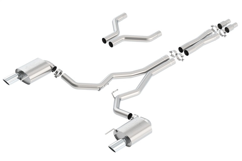 Borla Atak Cat-Back 15-17 Ford Mustang GT 5.0L V8 MT/AT 3in pipe 4in tip-thumbmail-2