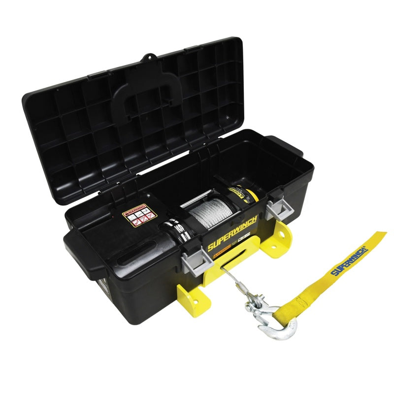 Superwinch 4000 LBS 12V DC 3/16in x 50ft Steel Rope Winch2Go Steel Rope-thumbmail-5