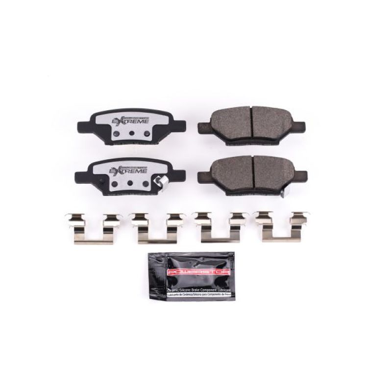 Power Stop 05-08 Chevrolet Cobalt Rear Z26 Extreme Street Brake Pads w/Hardware-thumbmail-1