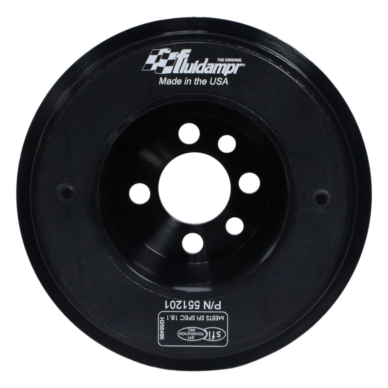 Fluidampr VW 2000-2005 1.8L Turbo Motor (4 bolt hole mounting) Steel Internally Balanced Damper-thumbmail-9