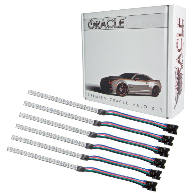 Oracle 15-17 Ford Mustang V6/GT/Shelby DRL Upgrade w/ Halo Kit - ColorSHIFT w/ 2.0 Controller-thumbmail-5