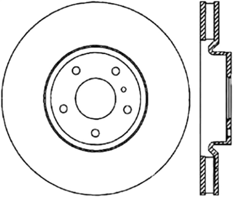 StopTech Slotted & Drilled Sport Brake Rotor-thumbmail-3