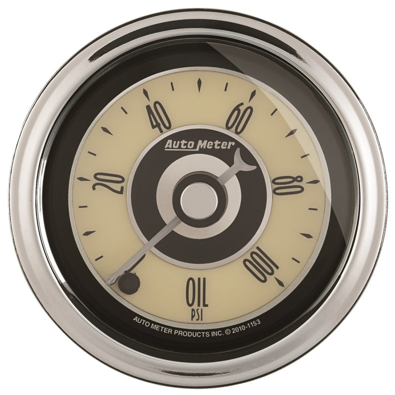 Autometer Cruiser Ad 2-1/16in Full Sweep Electric 0-100 PSI Oil Pressure Gauge-thumbmail-1