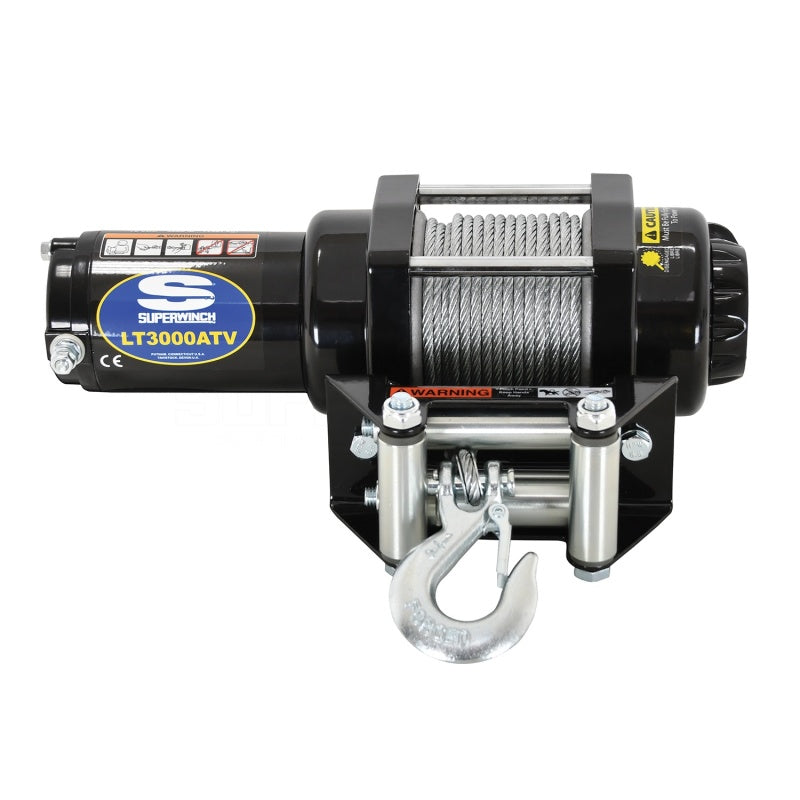 Superwinch 3000 LBS 12V DC 3/16in x 50ft Steel Rope LT3000 Winch-thumbmail-9