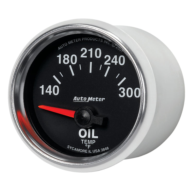 Autometer GS 52mm 140-300 Deg F Short Sweep Electronic Oil Temperature Gauge-thumbmail-5
