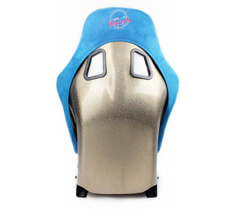 NRG FRP Bucket Seat ULTRA Edition - Medium (Blue Alcantara/Pearlized Back)-thumbmail-9