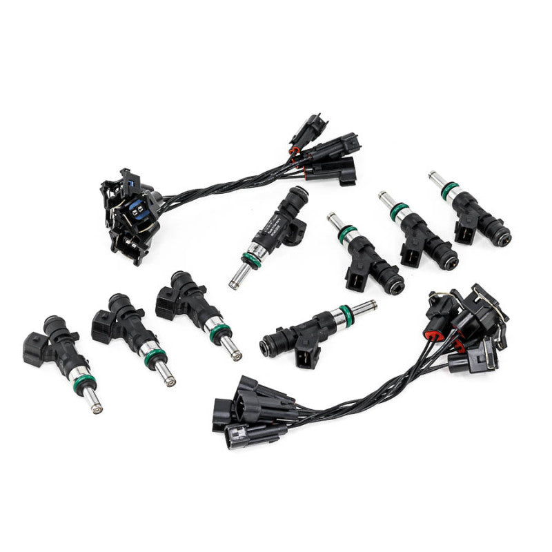 DeatschWerks 2015-2017 Dodge Charger/Challenger Hellcat 1100cc Top Feed Injectors (Set of 8)-thumbmail-3