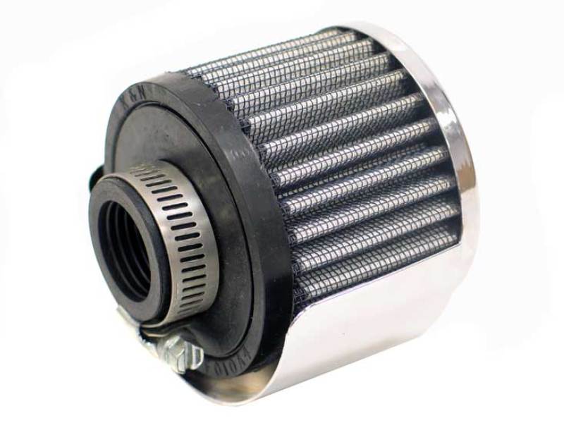 K&N 1in Flange ID x 3in OD x 2.5in Height Clamp On Crankcase Vent Filter-thumbmail-1