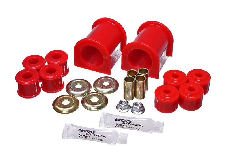 Energy Suspension 89-11 Ford F53 Class A Motorhome 1-1/2in Front Sway Bar Bushings - Red-thumbmail-2