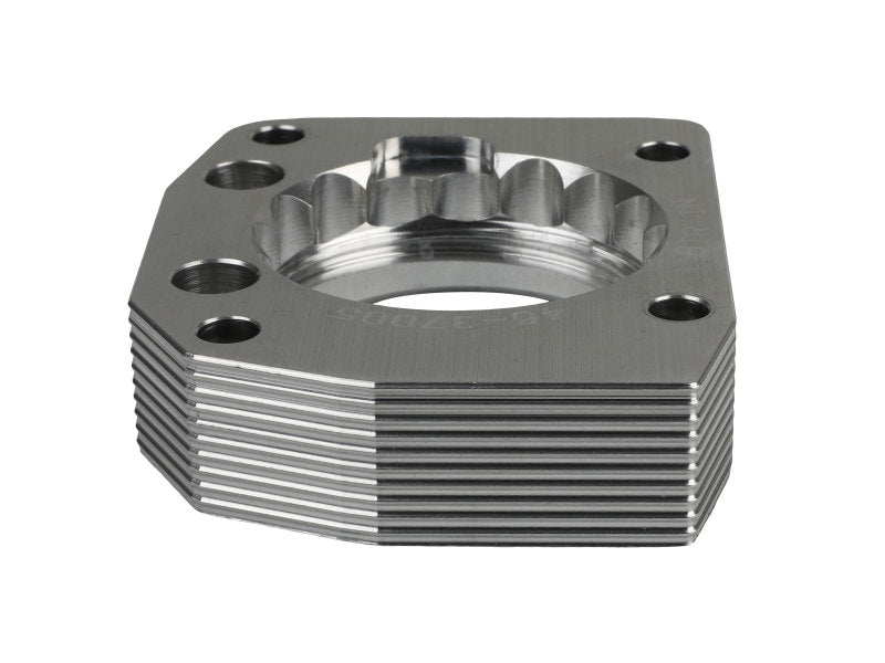 aFe 00-03 Honda S2000 L4 2.0L Silver Bullet Throttle Body Spacer - Silver-thumbmail-6