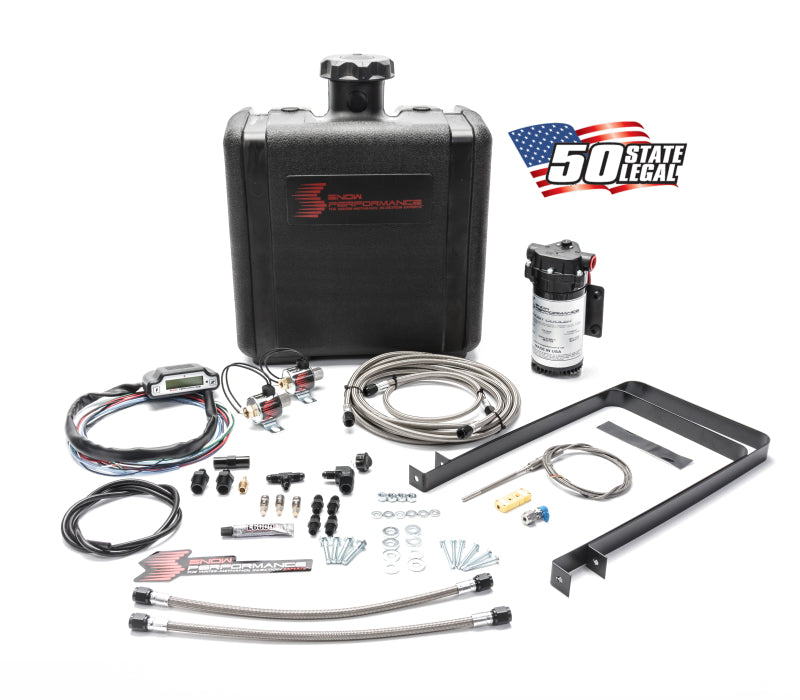 Snow Performance Stg 3 Boost Cooler Water Injection Kit TD Univ. (SS Braided Line and 4AN Fittings)-thumbmail-1