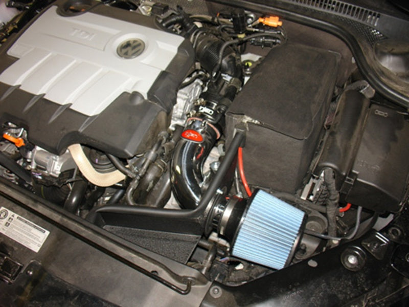 Injen 10-14 VW Golf 2.0L Turbo Diesel Black Tuned Air Intake w/ MR Tech & Super Filter-thumbmail-4