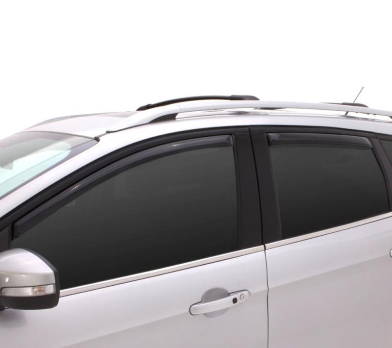 AVS 16-18 Kia Optima (Excl. Hybrid Models) Ventvisor Front & Rear Window Deflectors 4pc - Smoke-thumbmail-9