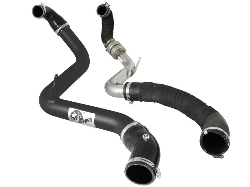 aFe Bladerunner 2.5in Intercooler Hot Side Tubes, 13-14 Ford Focus ST 2.0L (t) *Black*-thumbmail-6