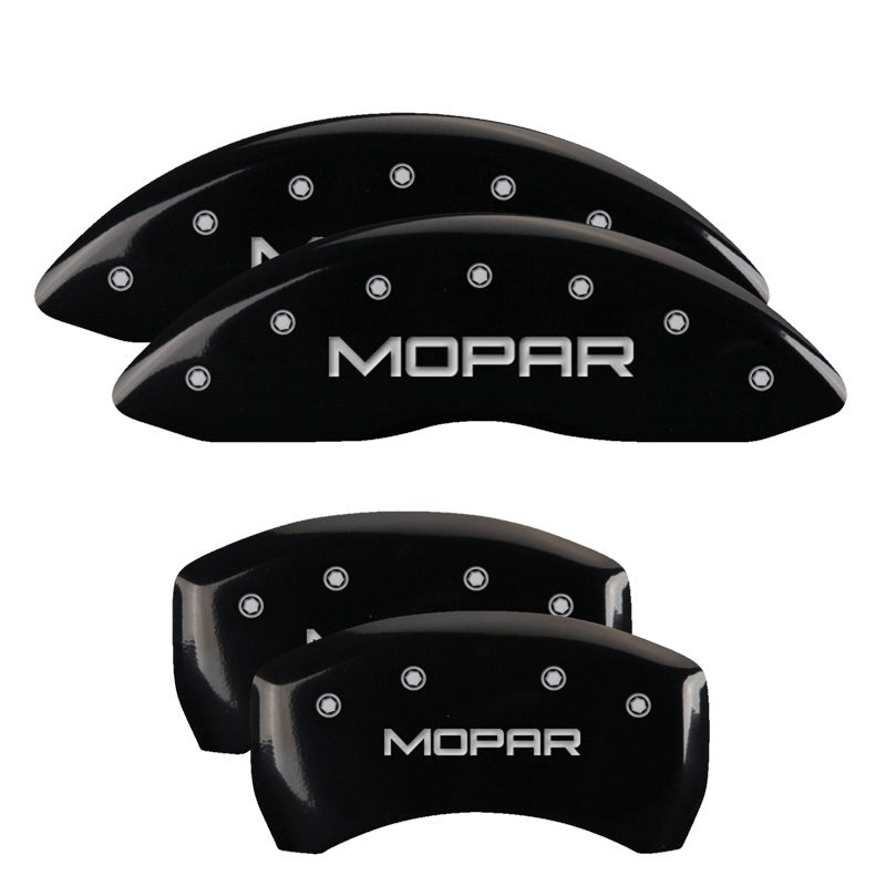 MGP 4 Caliper Covers Engraved Front & Rear MGP Black finish silver ch-thumbmail-2
