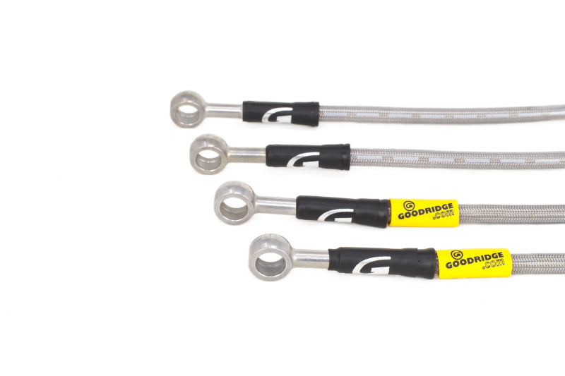 Goodridge 08-14 Subaru Impreza STi w/ Brembo Calipers Stainless Steel Brake Lines Kit-thumbmail-8